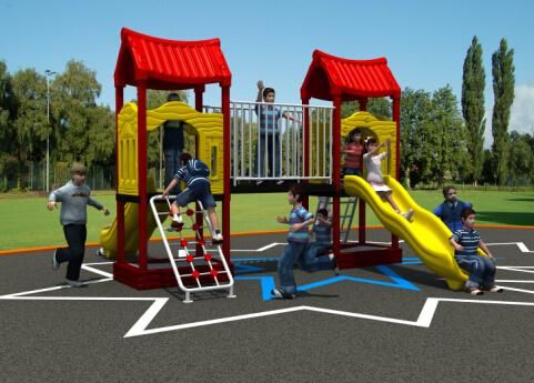 HD2014 Outdoor Small Garten Style Kids Park Playground Slide (HD14-119A)