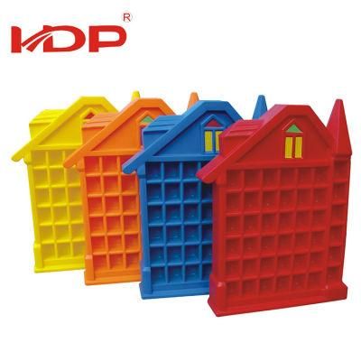 GS Proved Ce Certificated Kindergarten Plastic House Cup Shelf