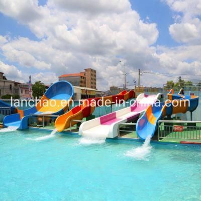 Fiberglass Boomerango Family Water Slide Equipment for Park