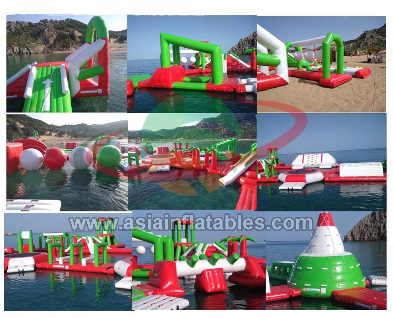 Inflatable Water Park Floating Island, Inflatable Water Playground Park