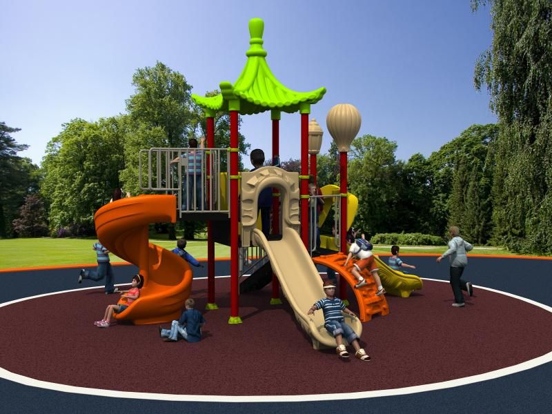 Fable Serie Kids Slide Outdoor Playground Park Amusement Equipment