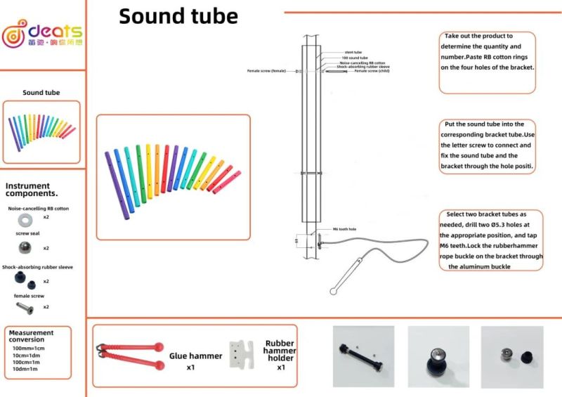 Outdoor Playground Musical Instruments for Kids Accessories