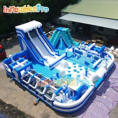 Children Playground Equipment Amusement Equipment Inflatable Bouncy Castle Park