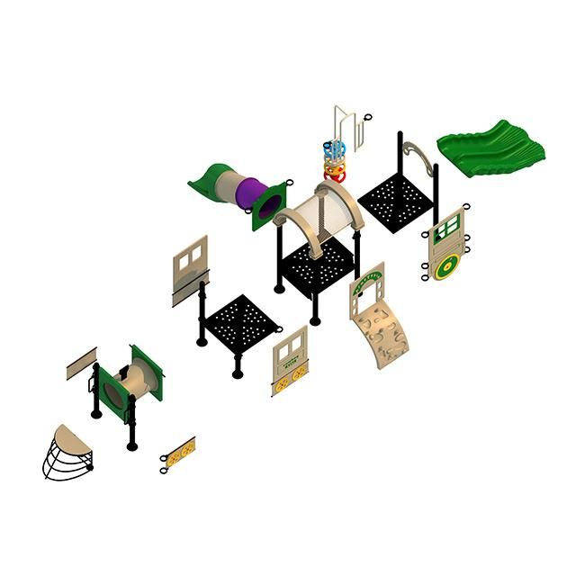 Cowboy Outdoor Playground for Kids Outdoor Play Equipment Kindergarten