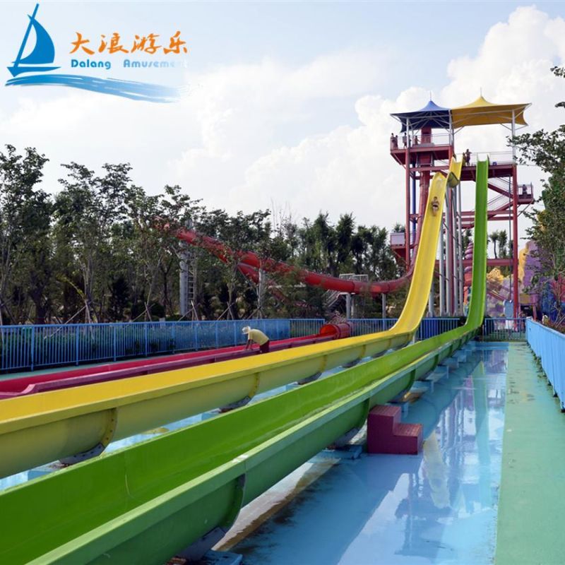 Water Park Equipment Manufacturer Fiberglass Water Park Slide for Amusement Park