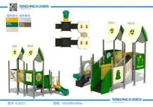 Outdoor Playground Boutique Upscale Children Slide (YL82211)