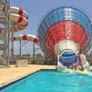 Hot Sale Whirlwind Slide in Aqua Park Include Water Slide Structures