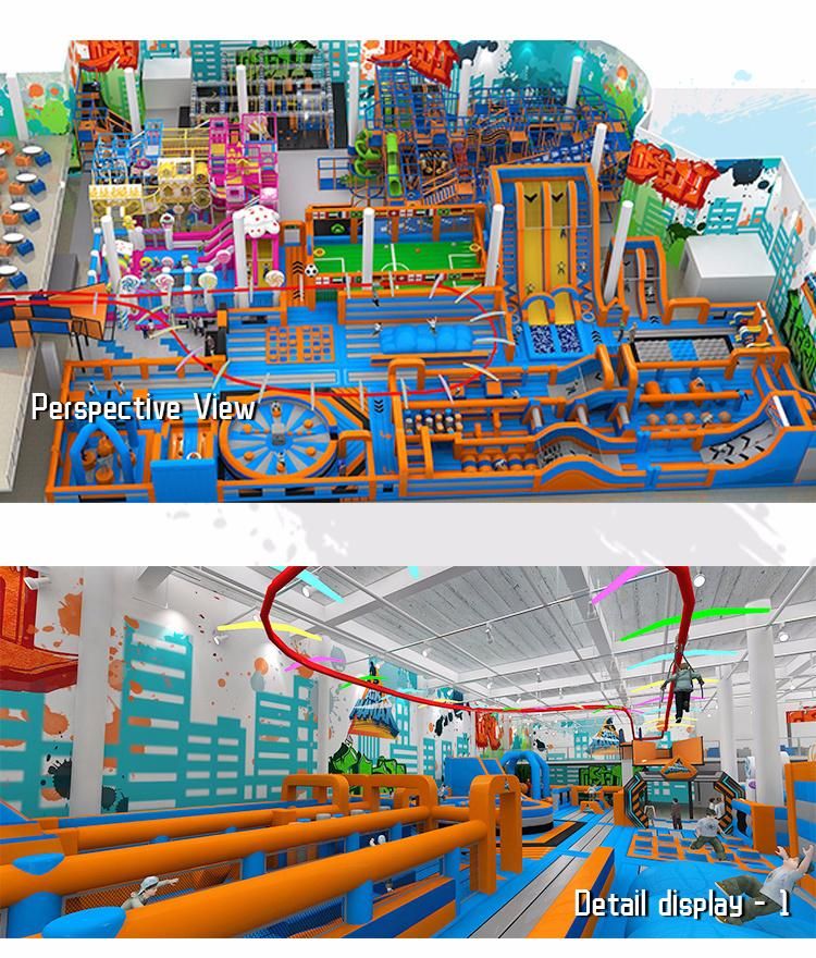 Parent-Child Comfy Land Fec Equipment Indoor Playground Indoor Park Supplier From China