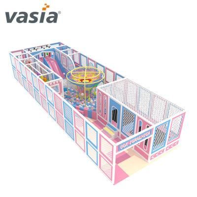 2020 New Soft Indoor Amusement Park with Small Trampoline Park for Children