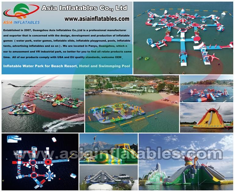 Floating Aqua Park, Inflatable Water Playground, Inflatable Water Park