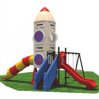 Customized Outdoor Children&prime;s Amusement Park Plastic Slide Playground Equipment