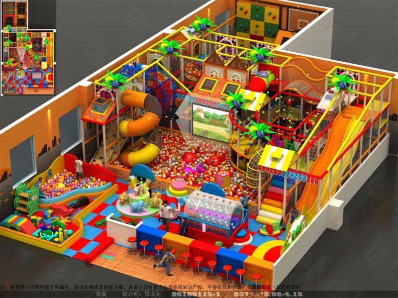 Indoor Soft Playground, Climbing Indoor Kids Entertainment Equipment