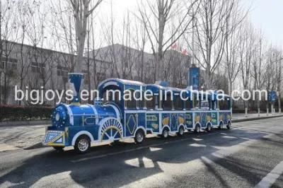 China Manufacturers Amusement Park Ride Tourist Trackless Train for Sale