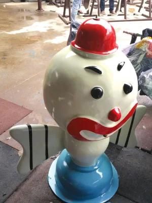 Mini Fiberglass Water Toys Equipment Cartoon Water Spray for Sale