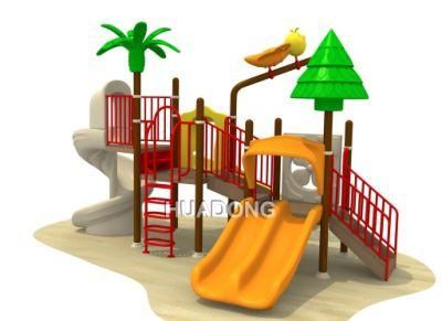 Factory Supply Children Colorful Outdoor Plastic Playground Equipment (HD-125D)