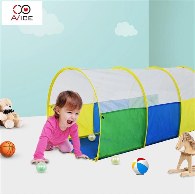 Colorful Safety Indoor Leisure Tent Children Kids Play Game Tunnel for Baby Crawning Training