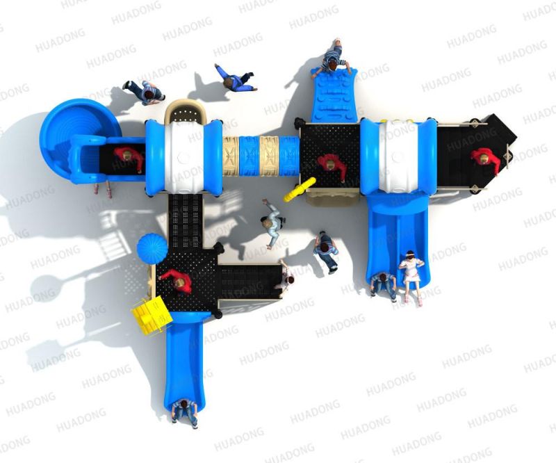 Pepsi House Series Outdoor Playground Big Slide Equipment