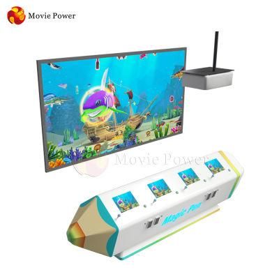 Theme Park Equipment Children Interactive Projection System Painting Games