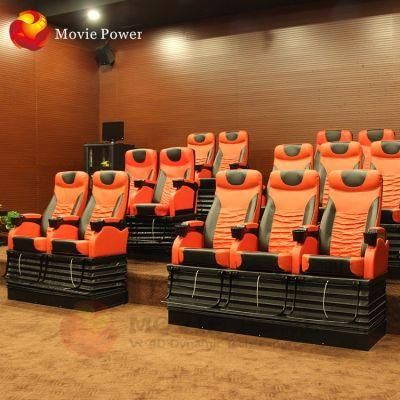 Factory Design Solution Sales 4D Movie Motion Chair Cinema Simulator