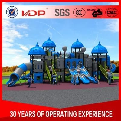 Hot Sale Plastic Blue Amusement Equipment, Outdoor Kids Playground Equipment HD16-019A