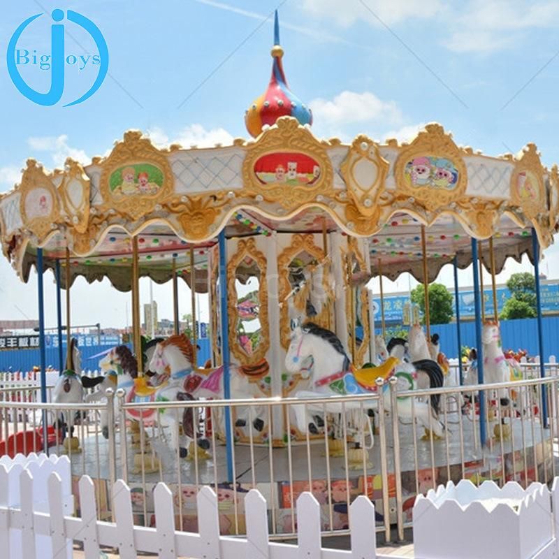 Amusement Kiddie Ride Luxury Carousel Ride for Sale