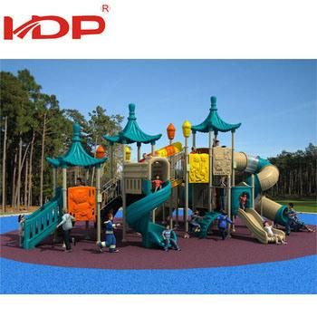 Interesting Outdoor Play Park Kids Plastic Tube Slide Sliding Board