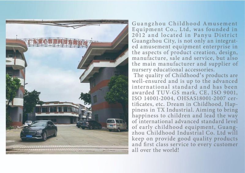 Outdoor Playground Equipment Community Park Large Educational Children′ S Slides