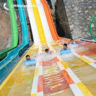 New Arrival Water Park Equipment Fiberglass Water Slide Mat Slide for Outdoor