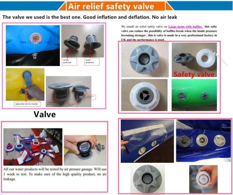Giant Inflatable Water Park Equipment Inflatable Aqua Park Obstacle Course