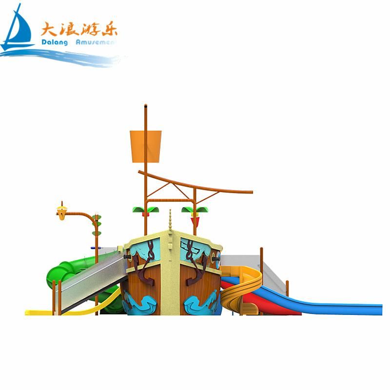 Outdoor Playhouse Amusement Park Water House Water Play Equipments Water House