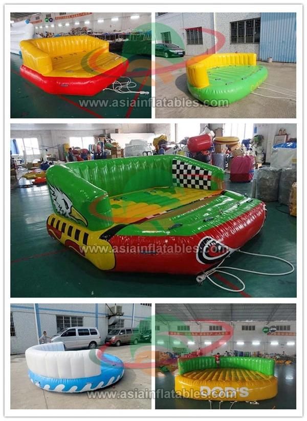 3 Persons Towable Ski Tube Water Play Equipment Inflatable Crazy UFO