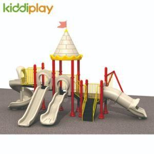 Funny Professional Interactive Plastic Outdoor Playground Equipment Playground Slides