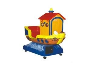 Flower Boat Kiddie Ride with Screen for Playground