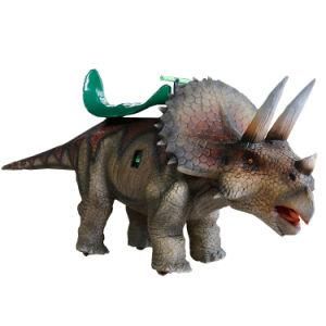 Amusement Park Simulation Carnotaurus Walking Dinosaur Play Ride