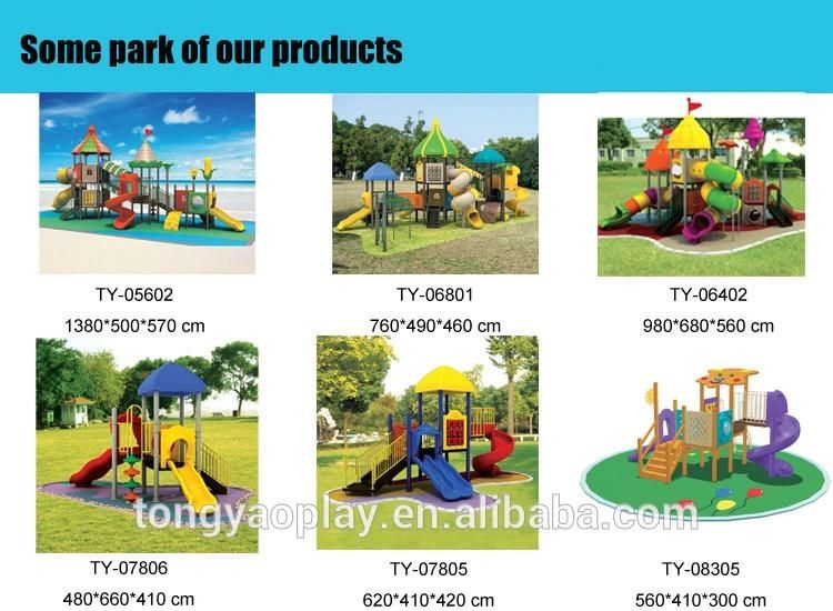 En 1176 Standard Amusement Park Outdoor Kids Playground Slides (TY-70322)
