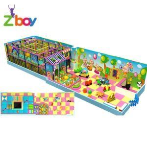 Acceptable Customized Size/Color/Theme Multifunction Indoor Playground Equipment Soft Play Games for Children