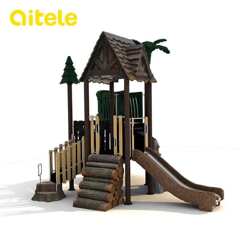 Funny Kids Plastic Park Outdoor Playground Equipment