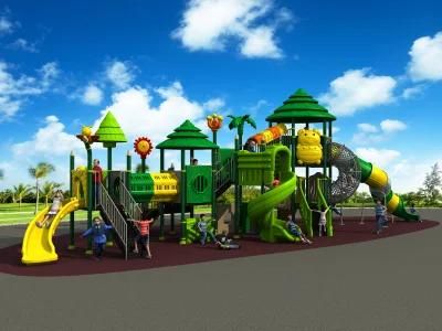 Kids Outside Slide Set EU Standard Ce Passed Free Design Plastic Children Outdoor Playground Equipment