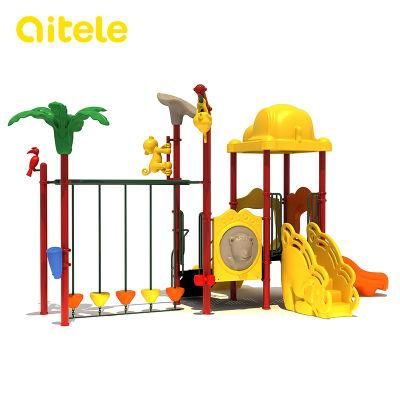 School Playground Equipment with 114cm Galvanized Post