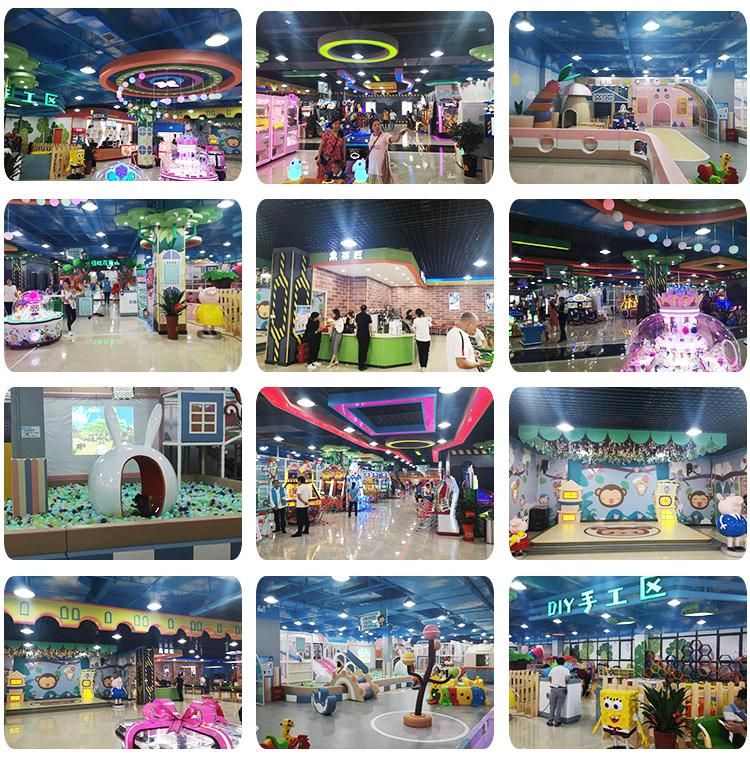 Factory Price Kids Play Area Amusement Trampoline Park Indoor Playground Equipment for Sale