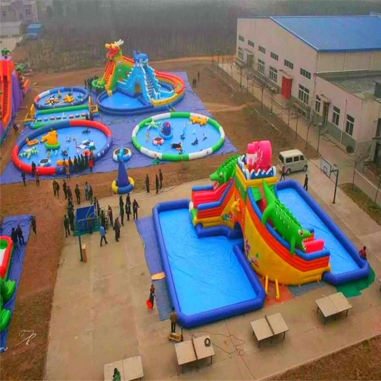 2019 Most Popular Giant Inflatable Water Park for Kids