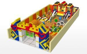 Kids Indoor Playground Toy Bricks Castle Theme