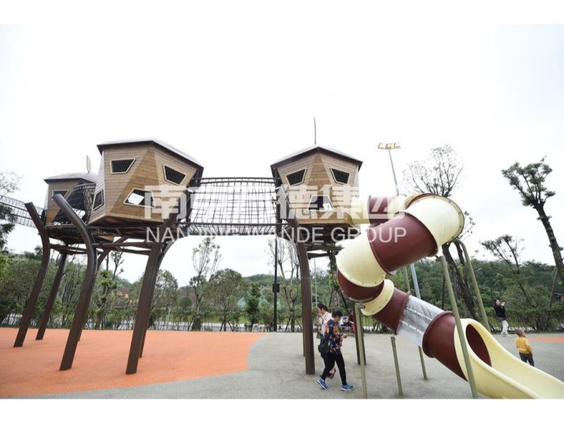 Plastic Toy Kids Slide Children Outdoor Playground Equipment Amusement Park