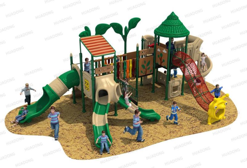 Nature Friendly Kids Amusement Park Entertainment Equipment Climbing Net Outdoor Playground
