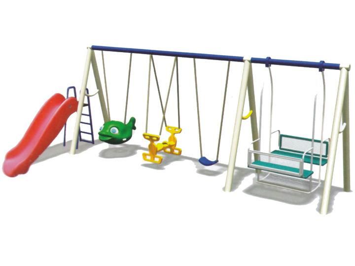 Outdoor Metal Swing for Toddler