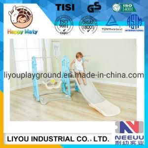 Plastic Slide for Kids Indoor Playground Small Slide Children&prime; S Plastics Sliding Toys Blowing Playground