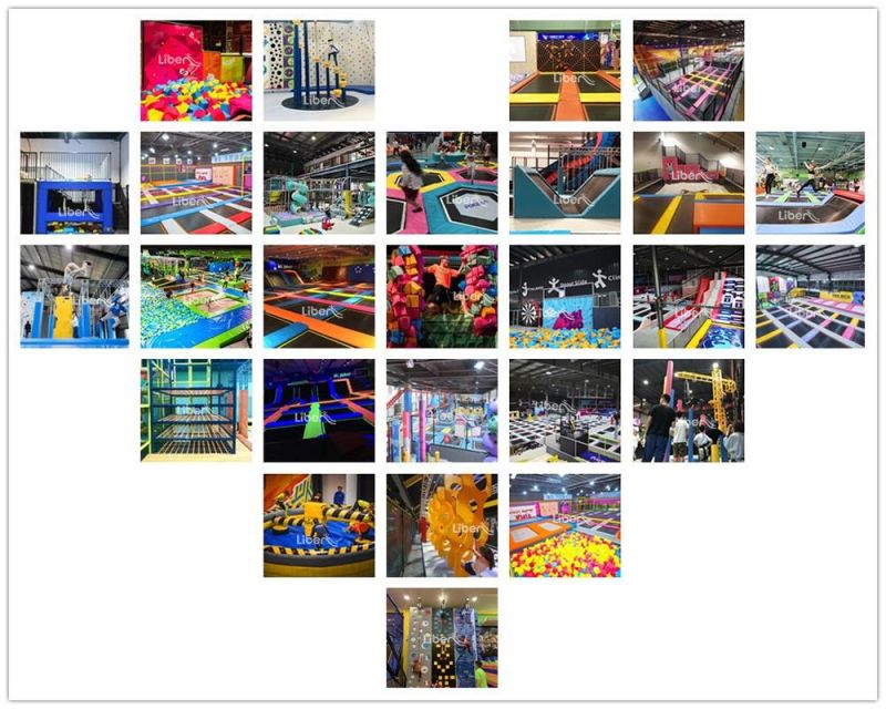 GS Approved Kids Indoor Trampoline Sport with Bumper Ball