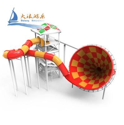 Skin Raft Tornado Water Slide for 4 People (WS001)
