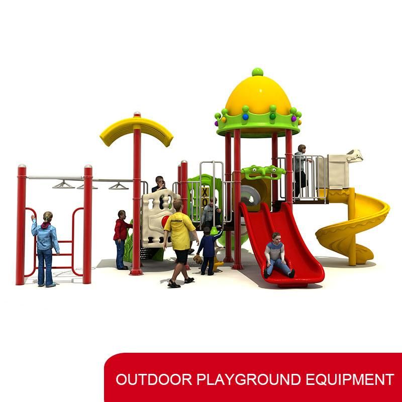 2022 Factory Price Plastic Combination Slide Kids Outdoor Playground Equipment