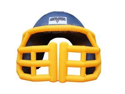 Commercial Use Outdoor Advertising Sport Inflatable Havoc Football Tunnel Chad1061